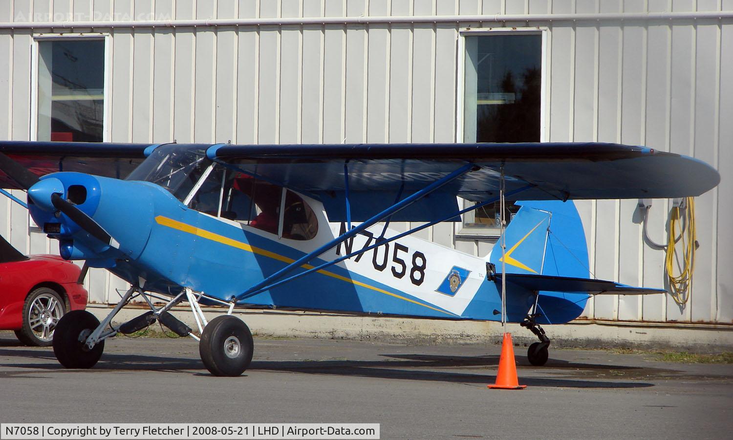 N7058, 1960 Piper PA-18-150 Super Cub C/N 18-7262, Piper Pa-18-150 at Lake Hood