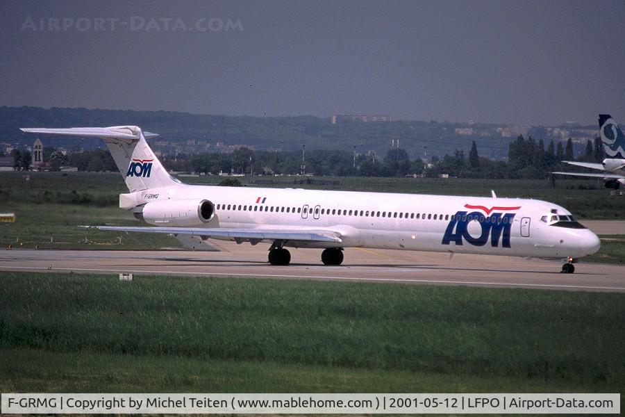 F-GRMG, 1994 McDonnell Douglas MD-83 (DC-9-83) C/N 53464, AOM