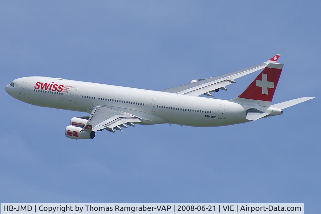 HB-JMD, 2003 Airbus A340-313 C/N 556, Swiss International Airlines Airbus A340-300
