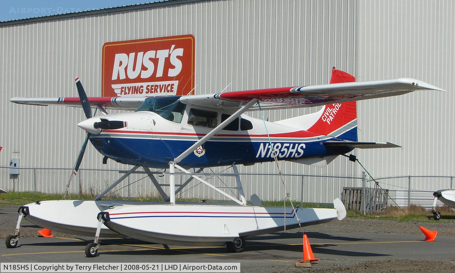 N185HS, 1981 Cessna A185F Skywagon 185 C/N 18504291, Cessna 185 at Lake Hood