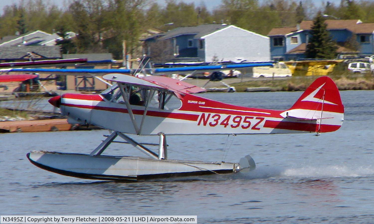 N3495Z, 1960 Piper PA-18A 150 Super Cub C/N 18-7336, Piper Pa-18A-150 at Lake Hood