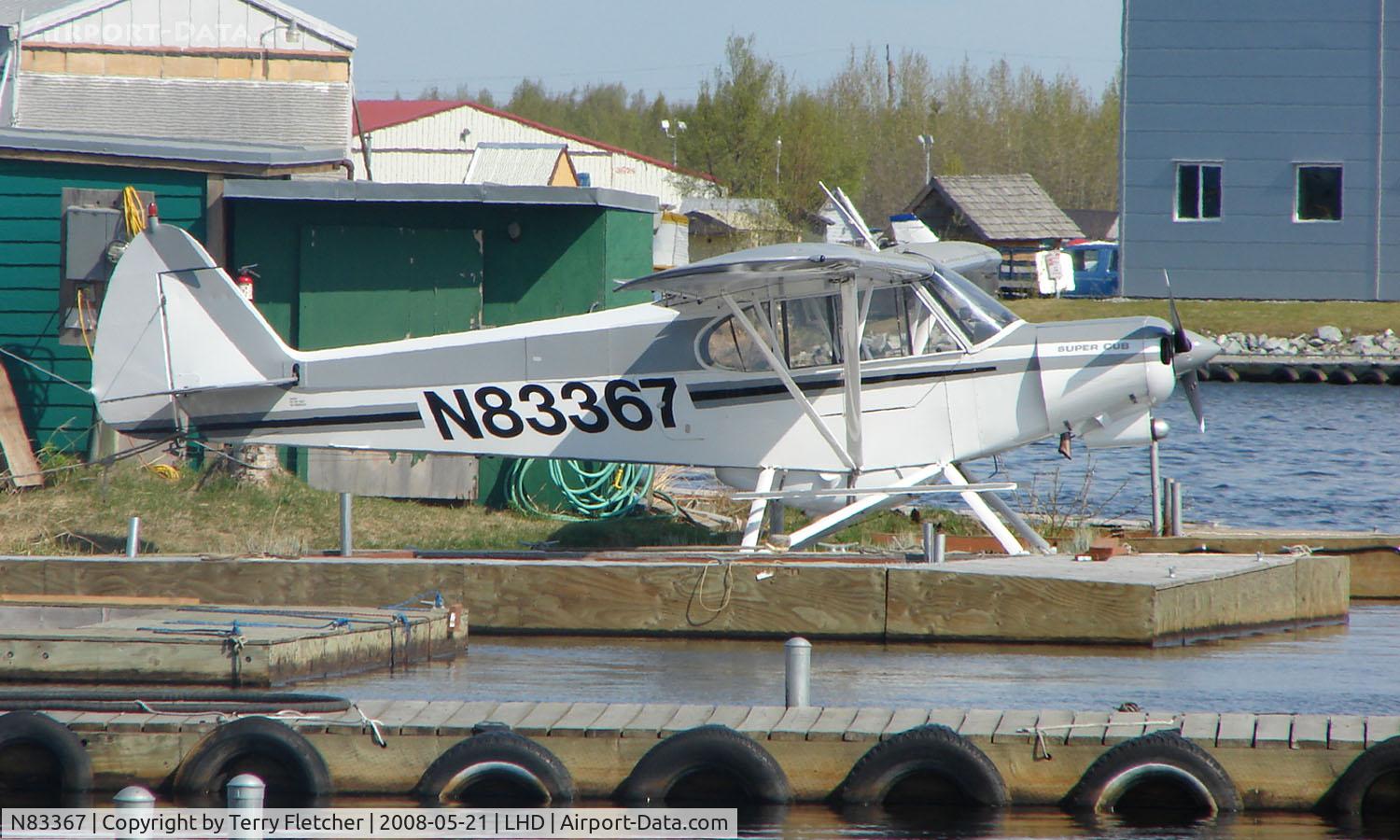 N83367, 1976 Piper PA-18-150 Super Cub C/N 18-7609100, Piper Pa-18-150 at Lake Hood