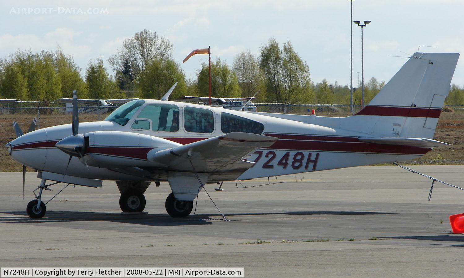 N7248H, 1961 Beech 95-55 C/N TC-99, 1961 Beech 95-55