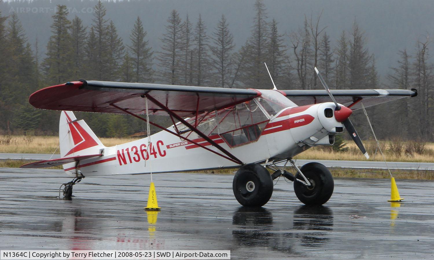 N1364C, 1953 Piper PA-18A-150 Super Cub C/N 18-2613, 1953 Piper Pa-18 -150 at Seward AK