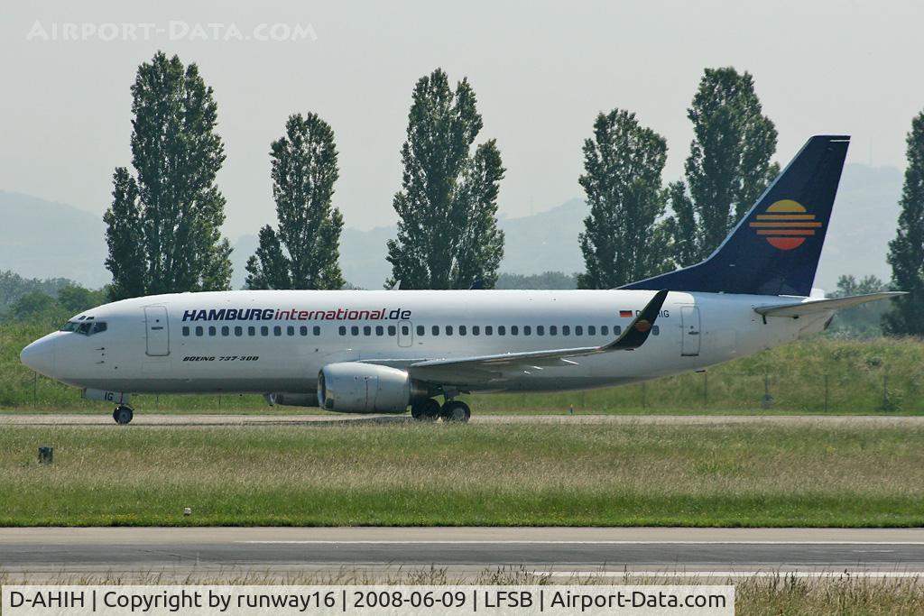 D-AHIH, 2008 Airbus A319-111 C/N 3364, Hamburg international taxi on bravo