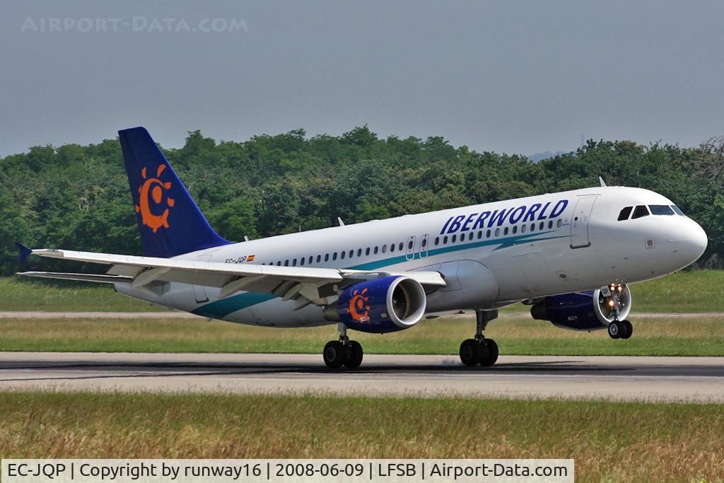 EC-JQP, 2006 Airbus A320-214 C/N 2745, Airbus A320 arriving from AMS - subcharter for Thomas Cook (TCW) EURO 08