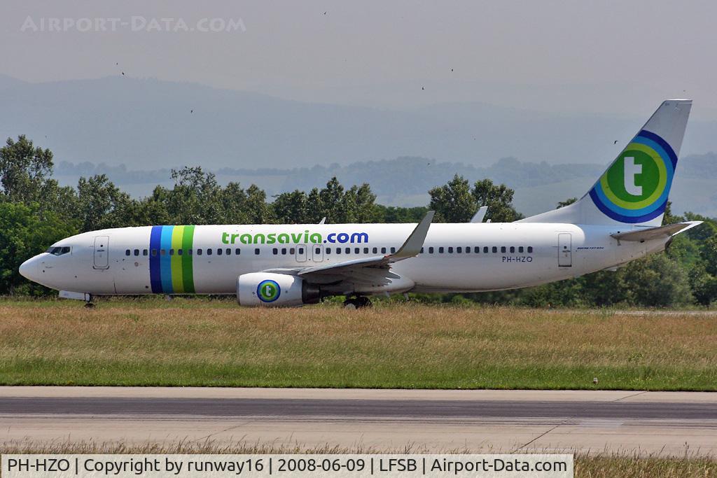 PH-HZO, 2007 Boeing 737-8K2 C/N 34169, taxi on bravo