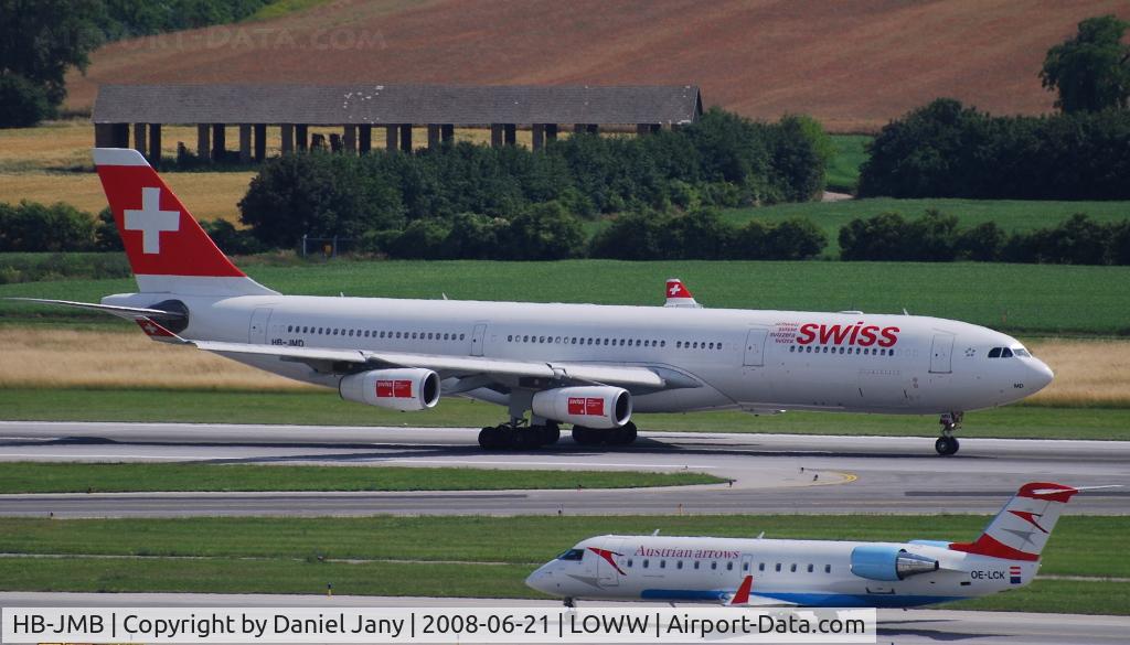 HB-JMB, 2003 Airbus A340-313 C/N 545, SWISS