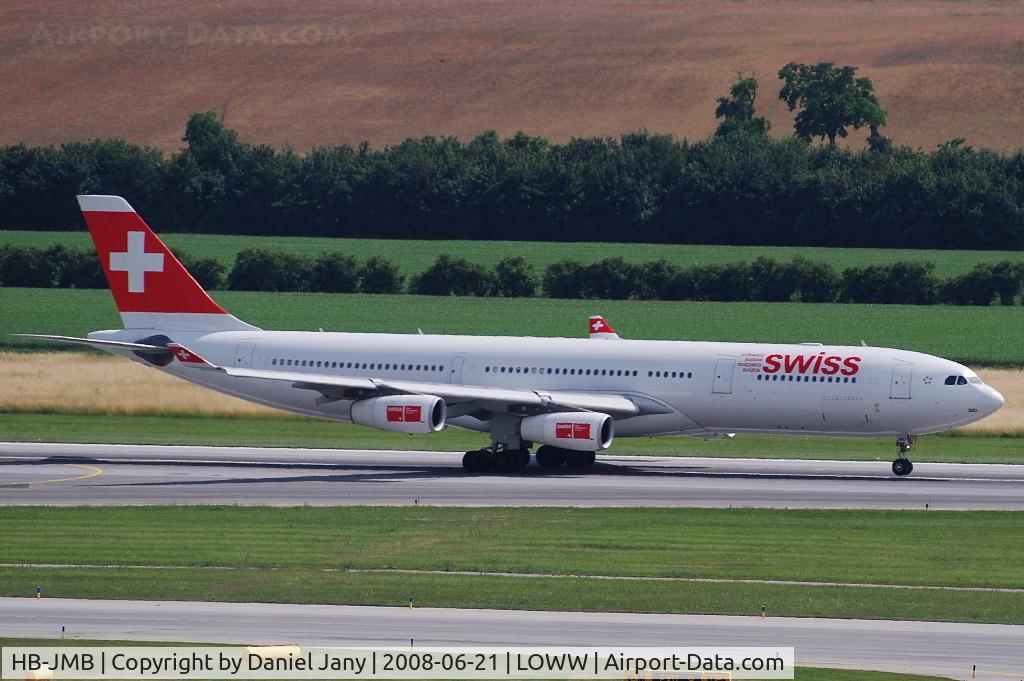 HB-JMB, 2003 Airbus A340-313 C/N 545, SWISS