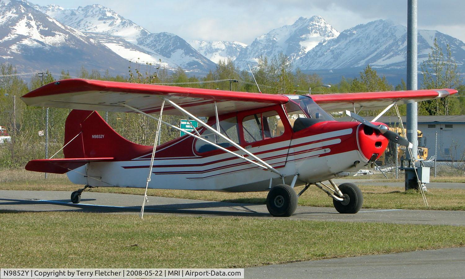 N9852Y, 1960 Champion 7EC C/N 413, 1960 Champion 7EC at Merrill Field