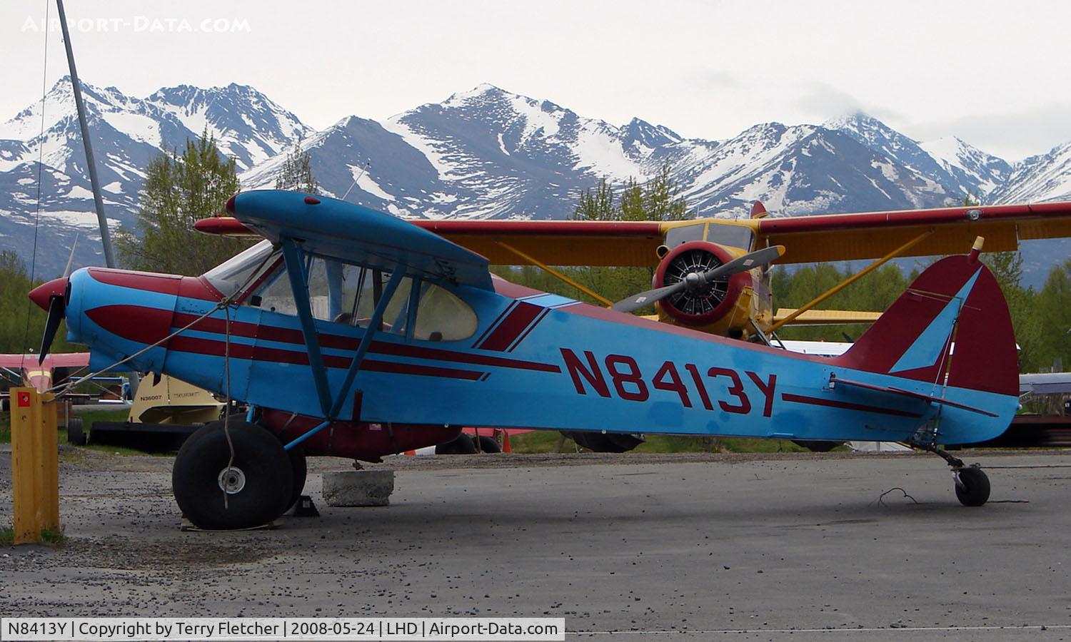 N8413Y, 1969 Piper PA-18-150 Super Cub C/N 18-8858, 1969 Piper Pa-18-150 at Lake Hood