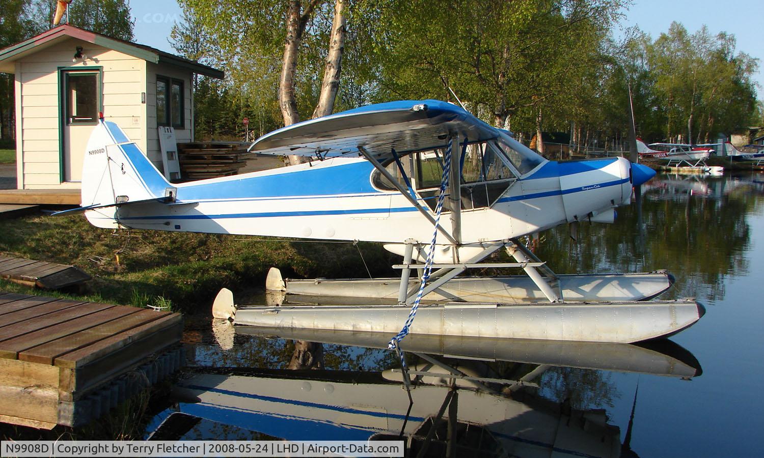 N9908D, 1959 Piper PA-18-150 Super Cub C/N 18-6949, Piper Pa-18-150 at Lake Hood