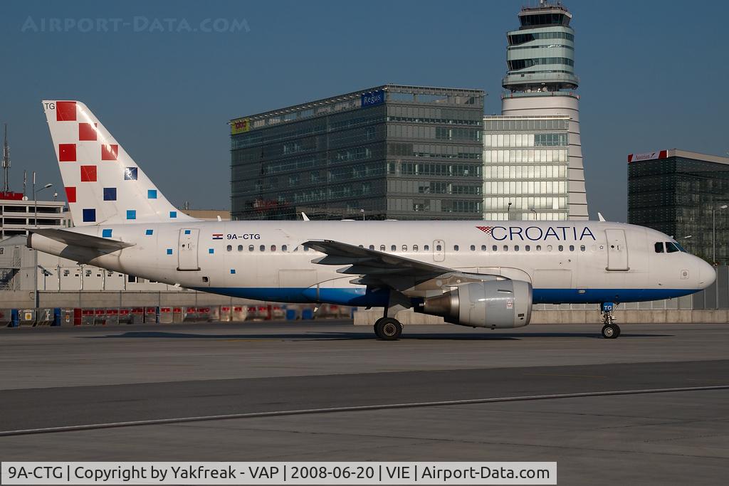 9A-CTG, 1998 Airbus A319-112 C/N 767, Croatia Airlines Airbus 319
