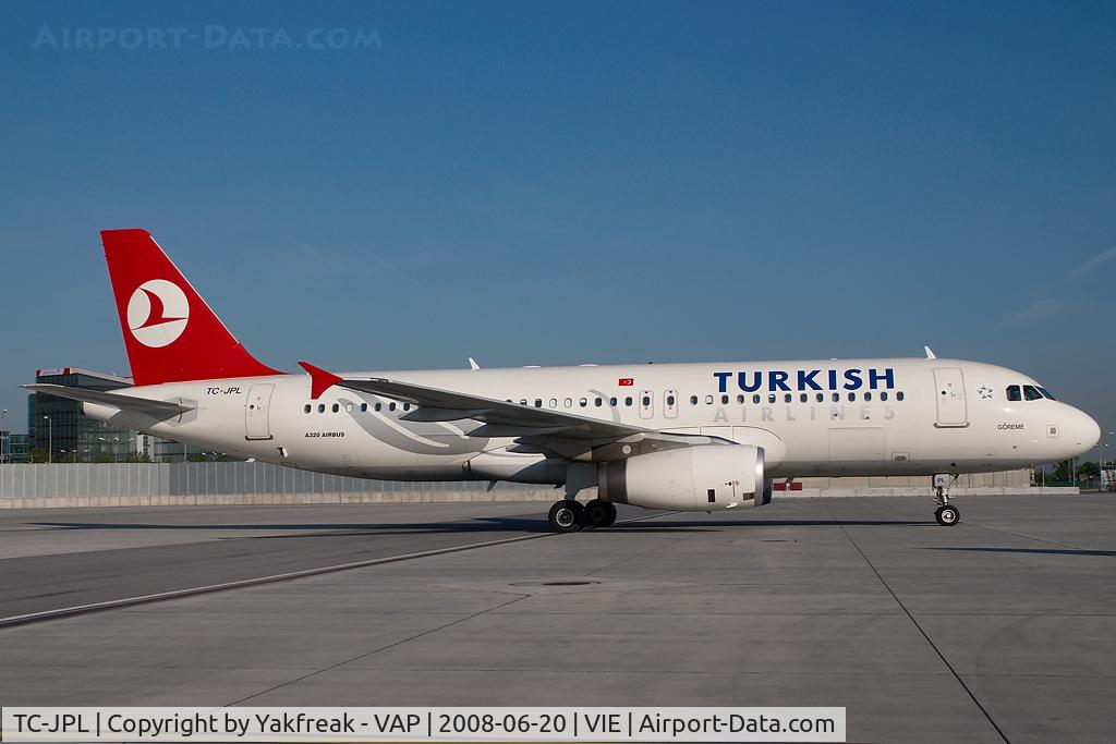 TC-JPL, 2007 Airbus A320-232 C/N 3303, Turkish Airlines Airbus 320