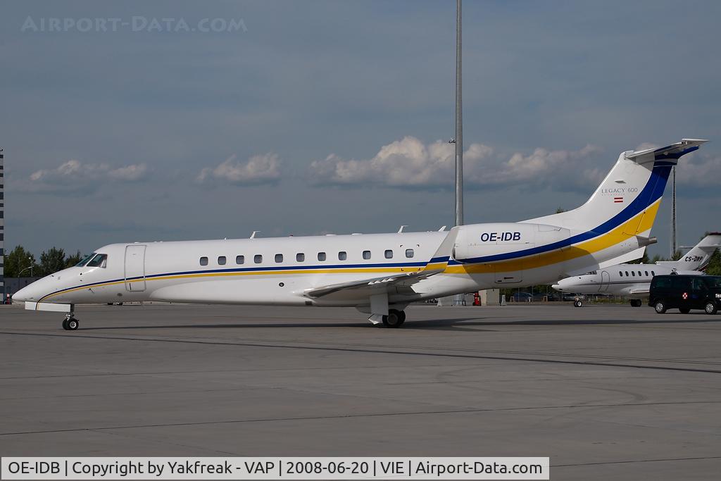 OE-IDB, 2007 Embraer EMB-135BJ Legacy 600 C/N 14500999, Jet Alliance Embraer 135