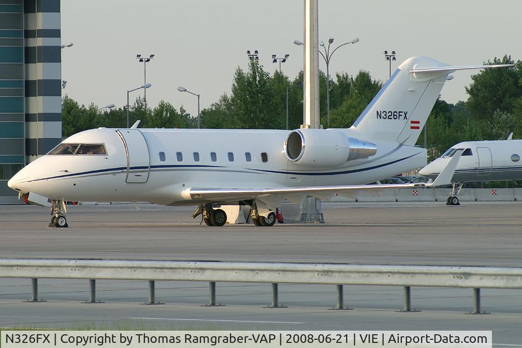 N326FX, 2000 Bombardier Challenger 604 (CL-600-2B16) C/N 5464, Canadair CL600 Challenger