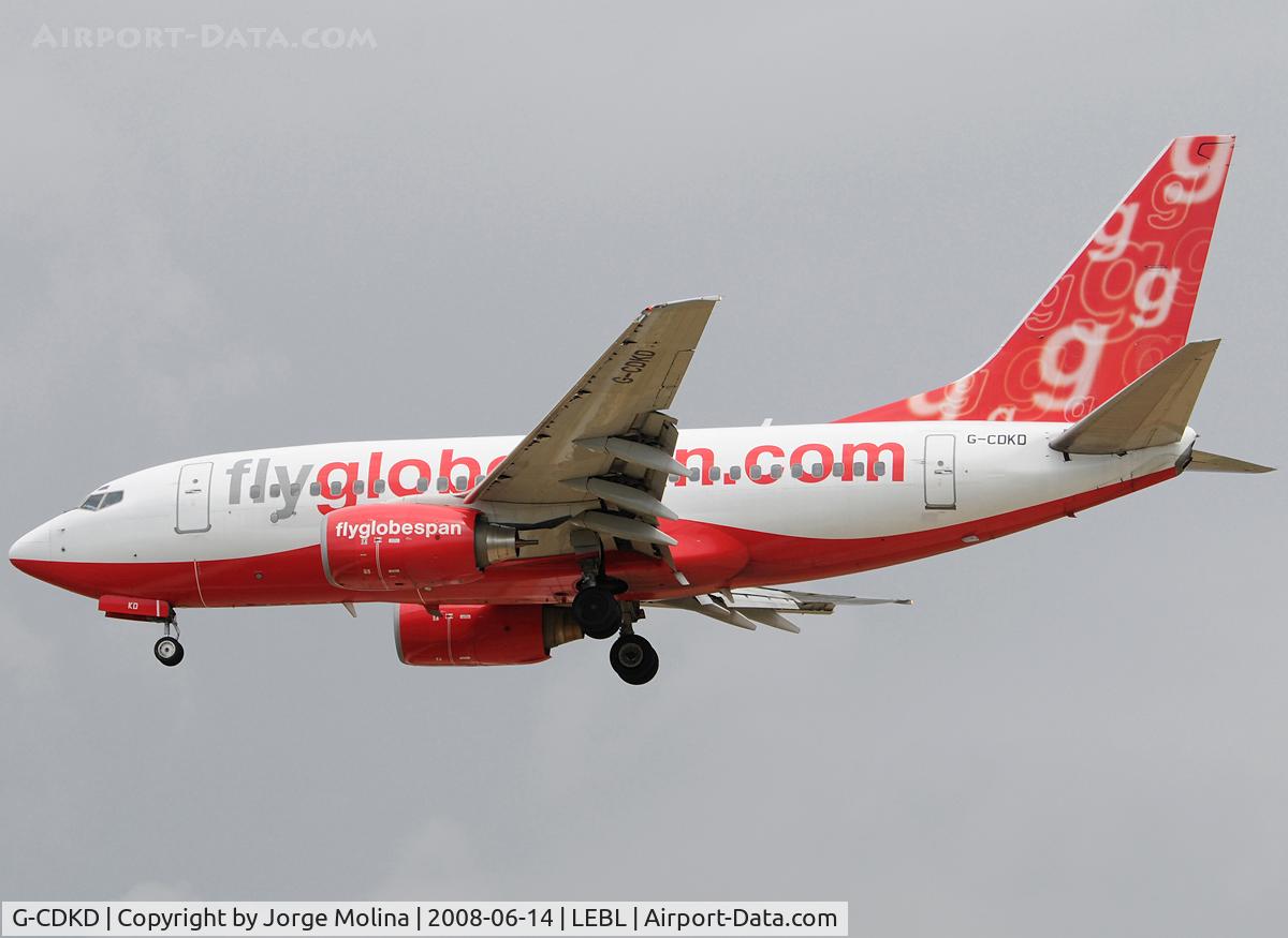 G-CDKD, 1999 Boeing 737-683 C/N 28302, The short of the family NG.