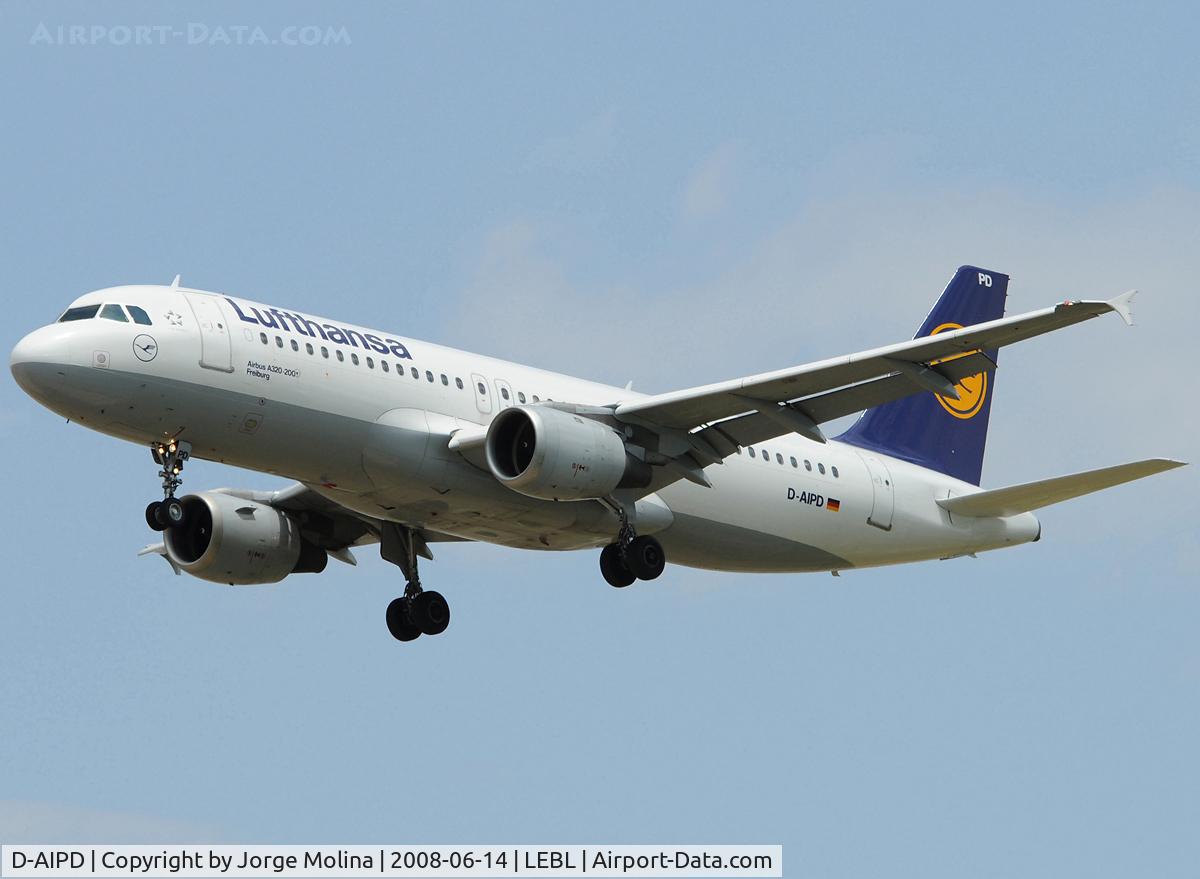 D-AIPD, 1989 Airbus A320-211 C/N 0072, 