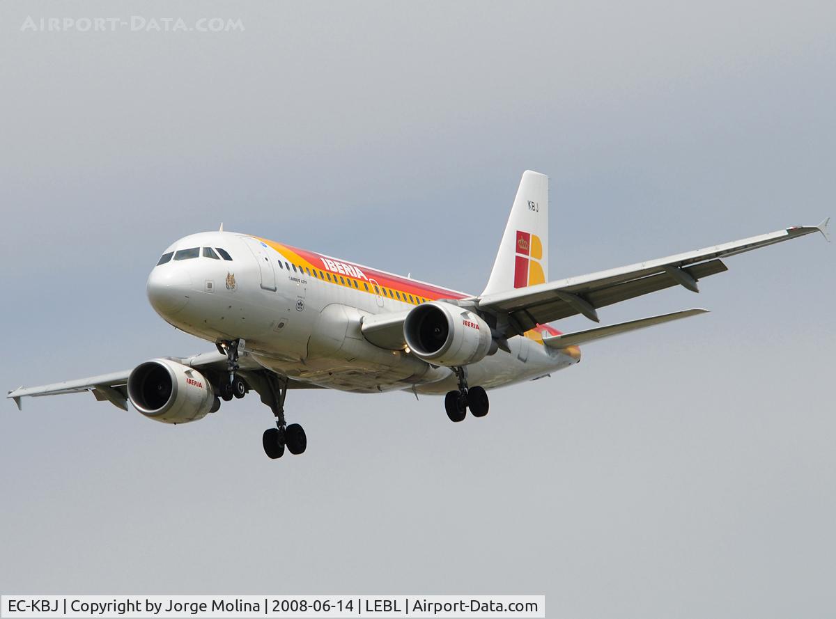 EC-KBJ, 2007 Airbus A319-111 C/N 3054, 