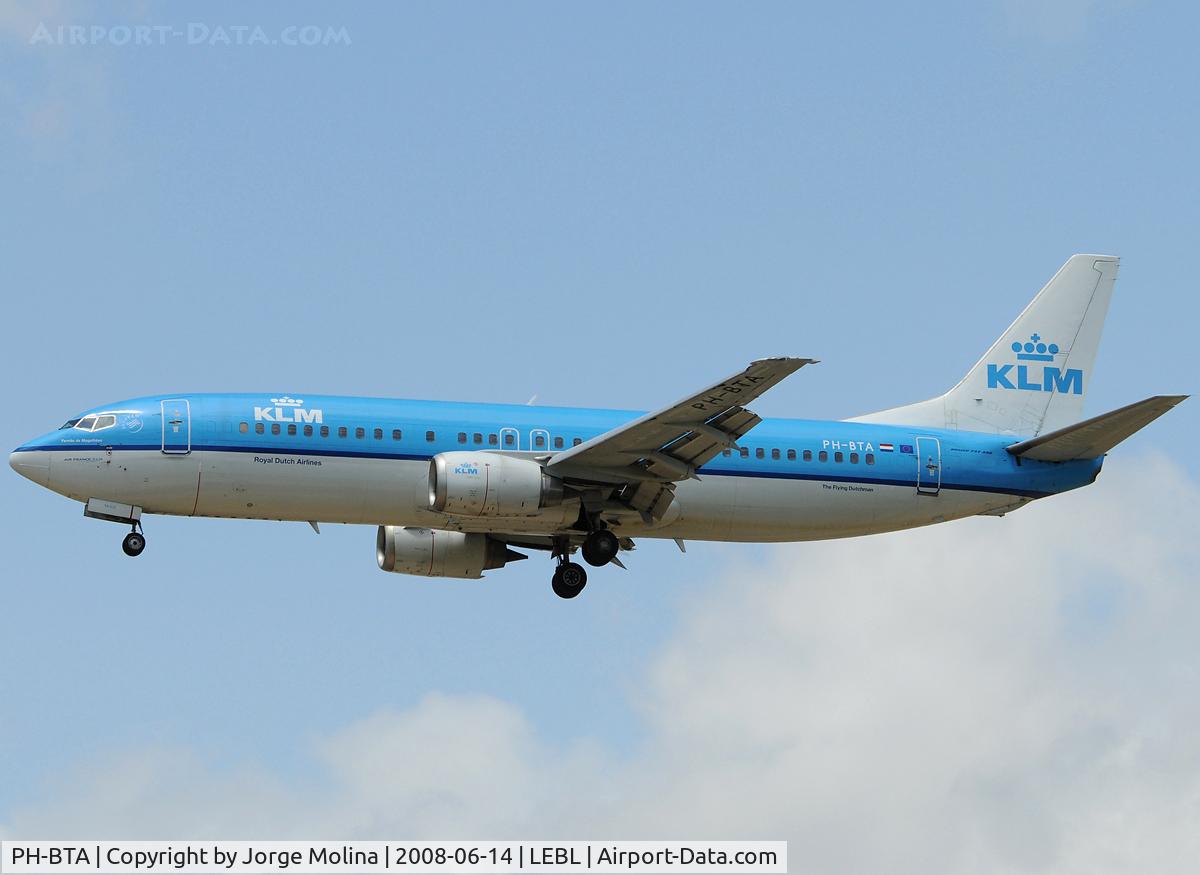 PH-BTA, 1991 Boeing 737-406 C/N 25412, 