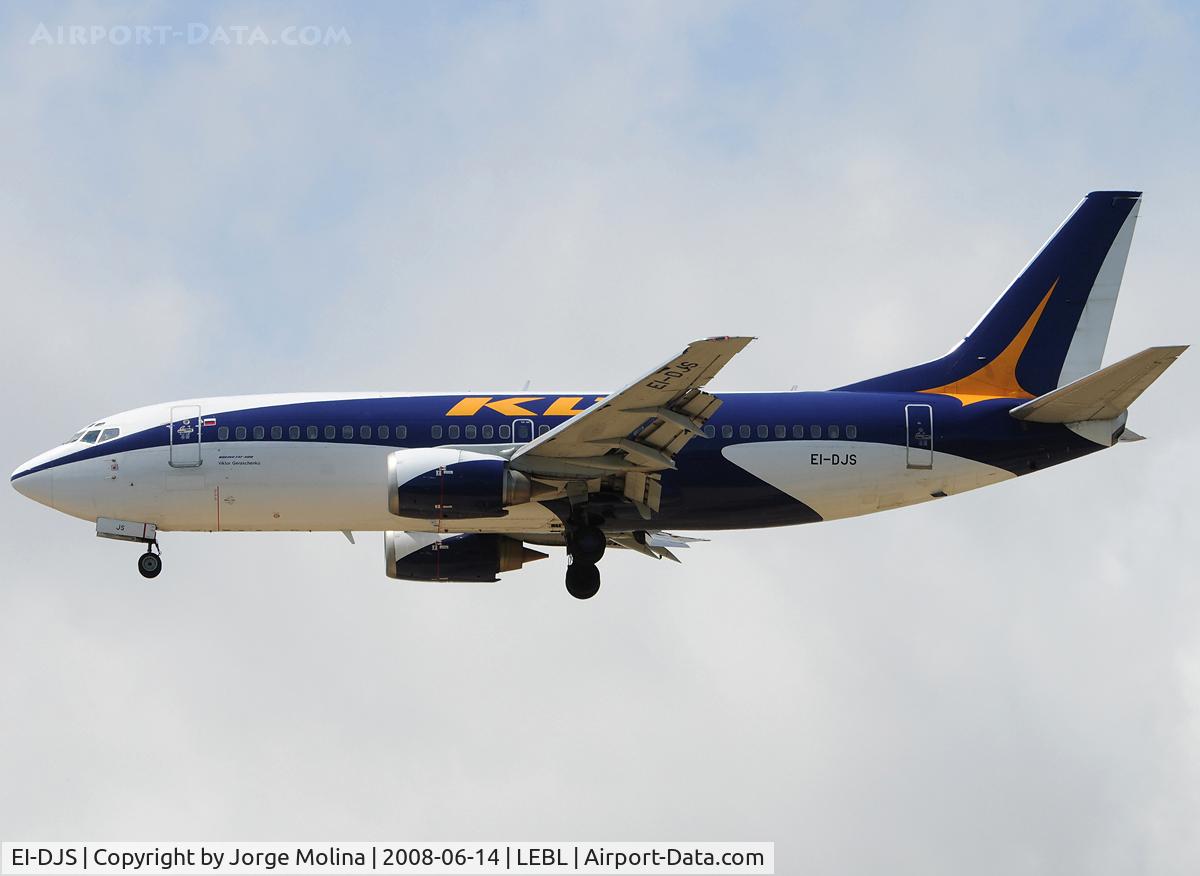 EI-DJS, 1988 Boeing 737-3Y0 C/N 23926, 