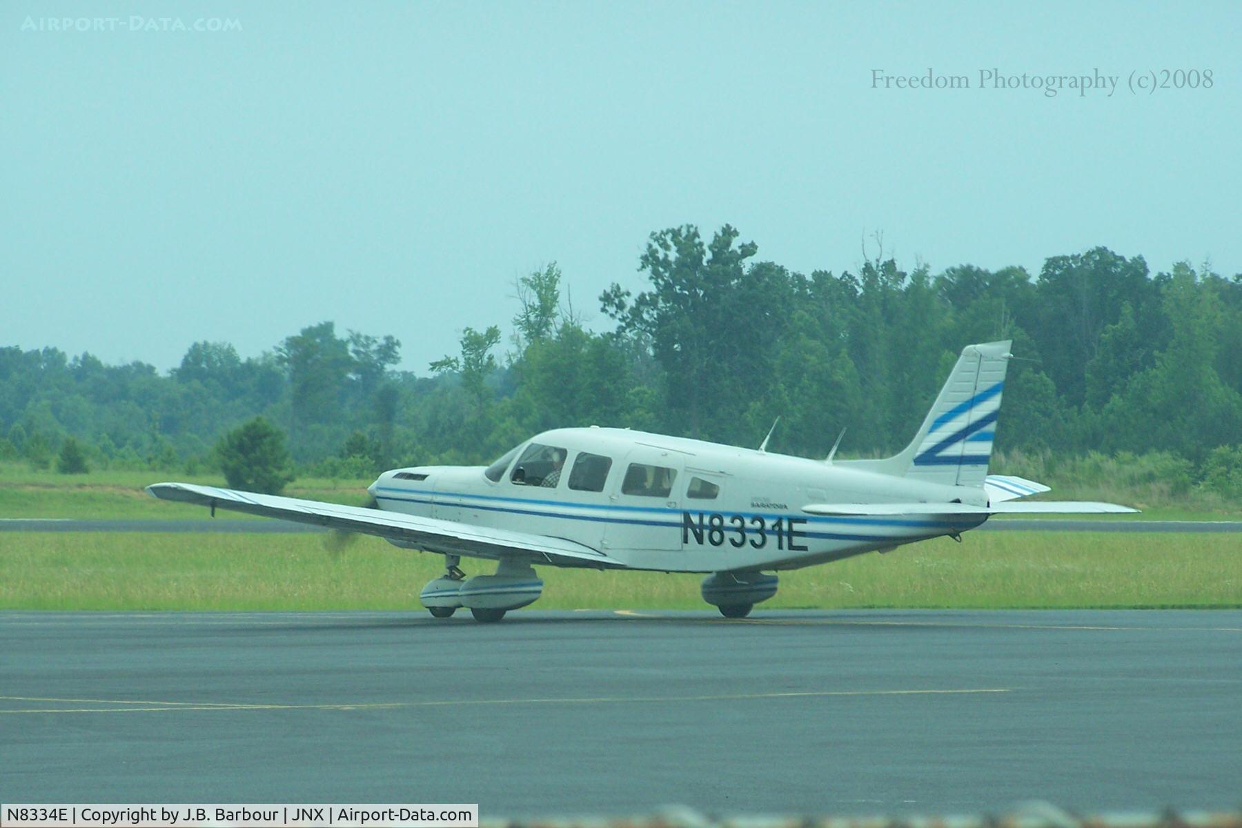 N8334E, 1959 Mooney M20A C/N 1512, Doing a taxi test after a little work from the guys at Sparkchasers