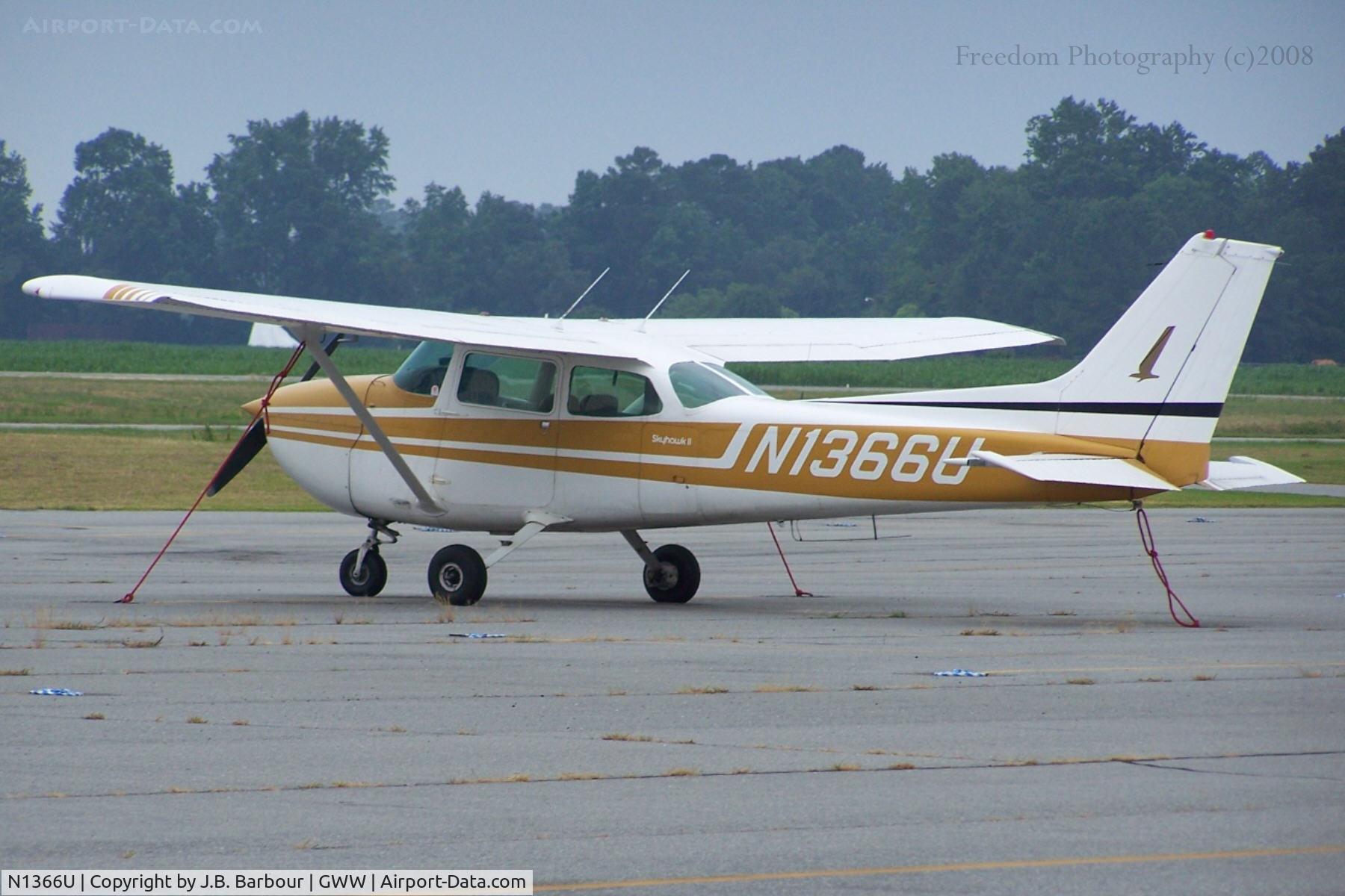 N1366U, 1976 Cessna 172M C/N 17267037, N/A