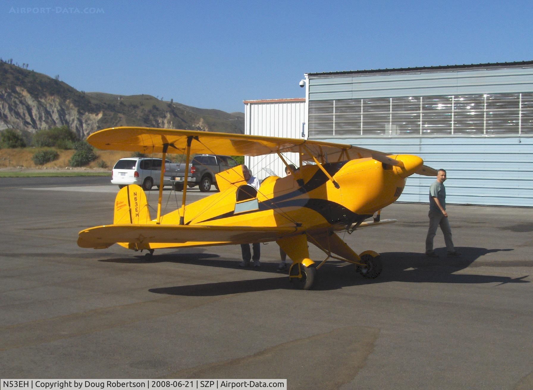 N53EH, 1994 CASA 1-131E Jungmann Replica C/N 1, 1994 Hickman/Bucker Jungmann, Lycoming AEIO-360 180 Hp