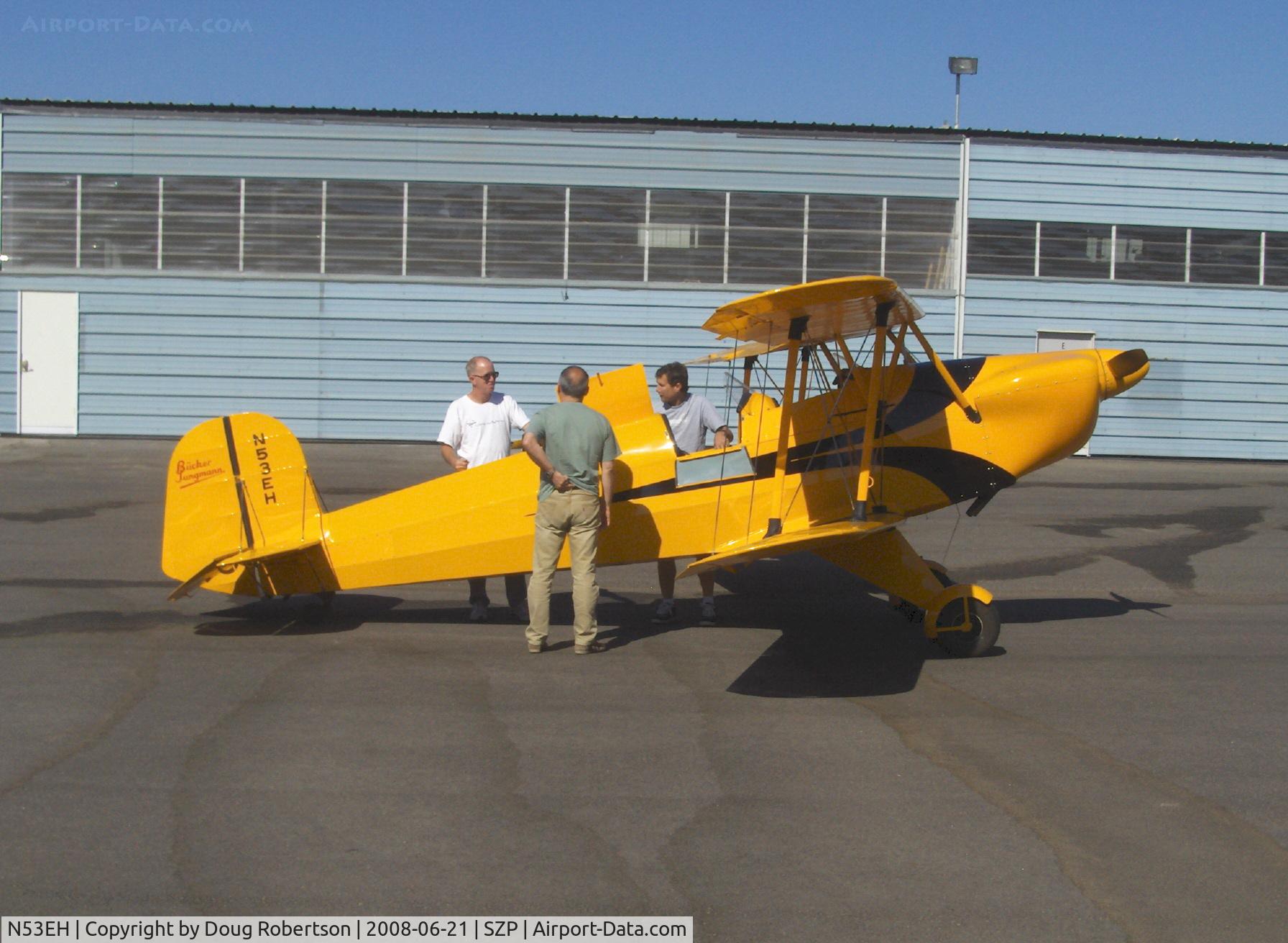 N53EH, 1994 CASA 1-131E Jungmann Replica C/N 1, 1994 Hickman/Bucker Jungmann, Lycoming AEIO-360 180 Hp