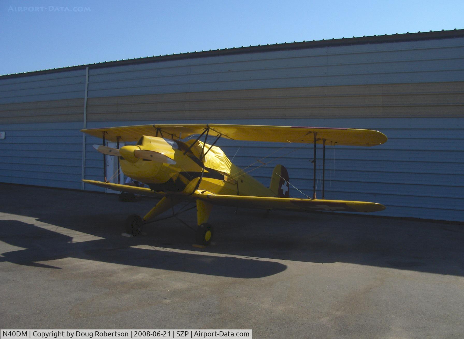 N40DM, 1953 CASA 1-131E Jungmann C/N 2102, C.A.S.A. BU 1.131 Bucker Jungmann, Lycoming HO-360? 180 Hp (probably IO-360 as HO would be a helicopter engine)