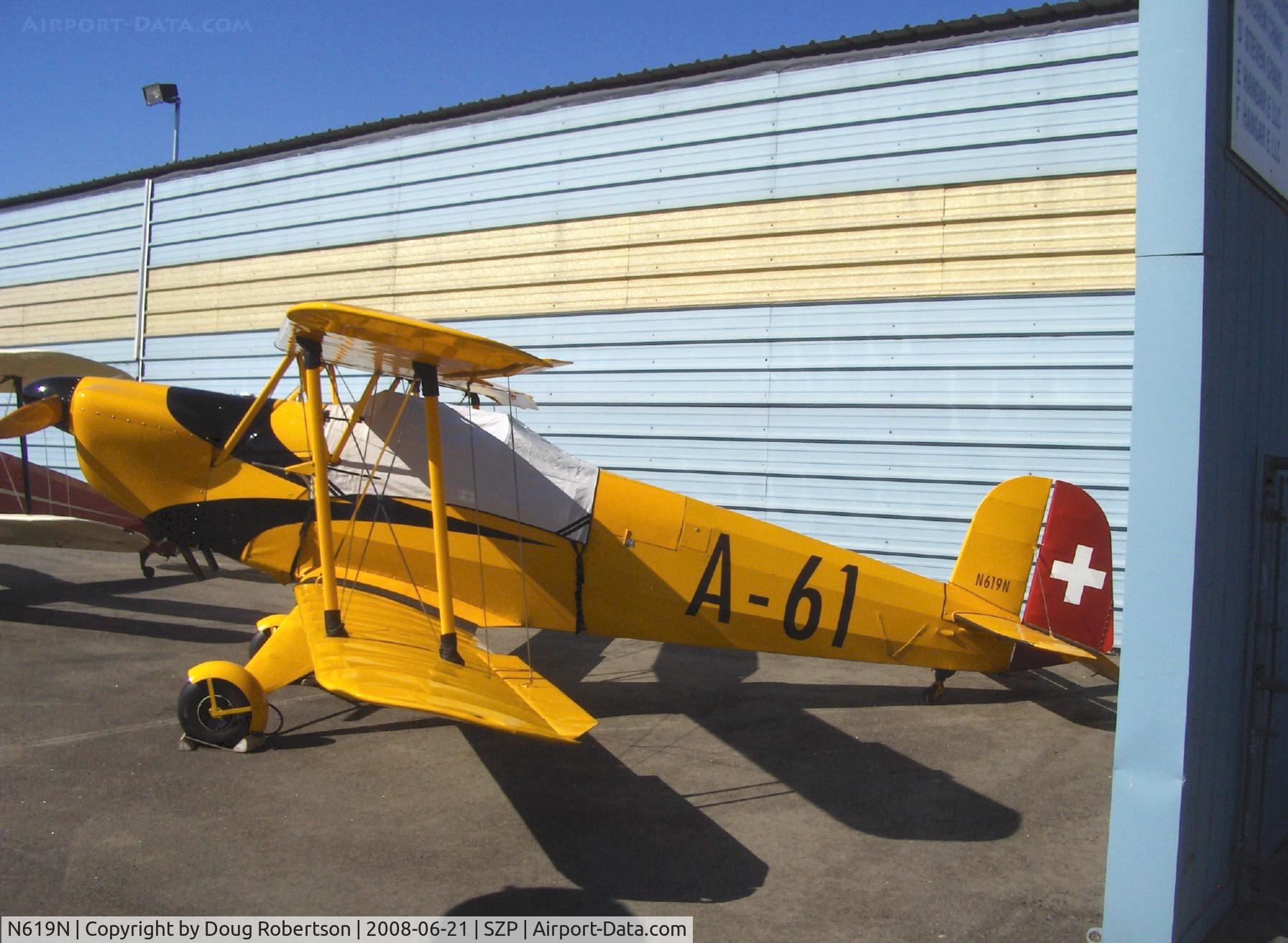N619N, 1961 CASA 1-131E Jungmann C/N 2188, 1961 C.A.S.A. BU 1.131E Bucker Jungmann