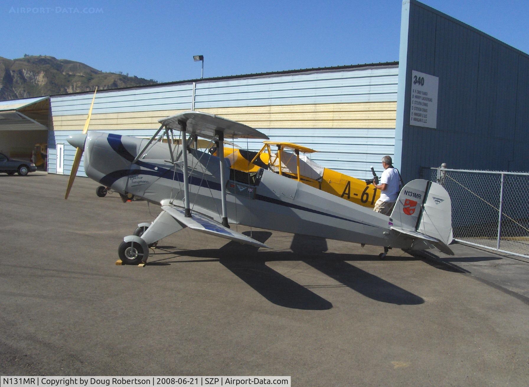 N131MR, 1954 Bucker E3B Jungmann C/N 468, 1954 Bucker-Jungmann E3B, Lycoming O&VO-360 180 Hp upgrade with Ellison throttle body injection