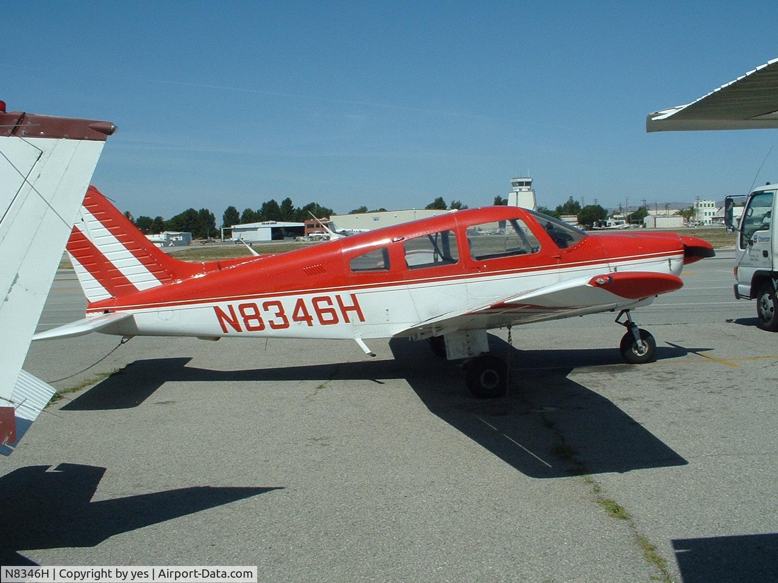 N8346H, 1981 Piper PA-28-181 C/N 28-8190180, on ground