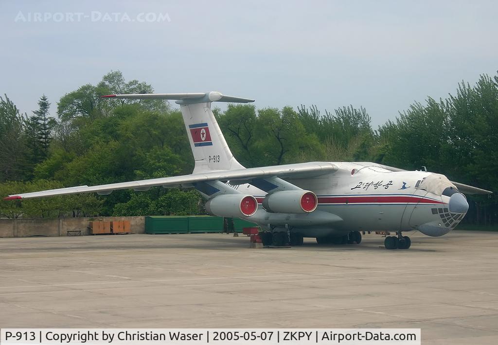 P-913, 1990 Ilyushin Il-76MD C/N 1003404126, Air Koryo Ilyushin IL-76