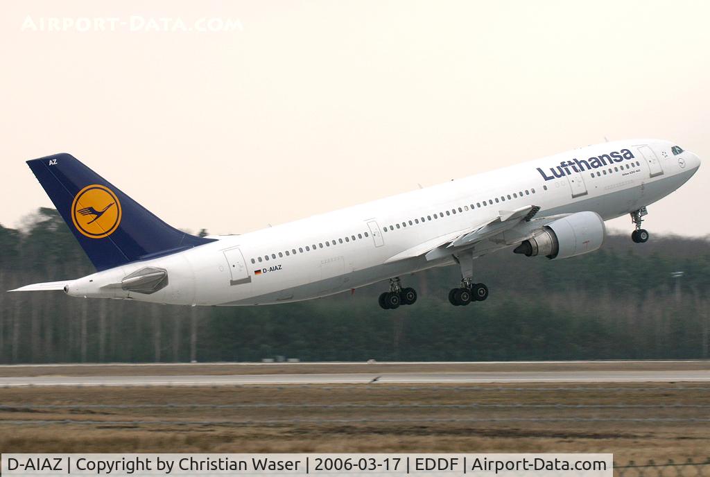 D-AIAZ, 1993 Airbus A300B4-605R C/N 701, Lufthansa