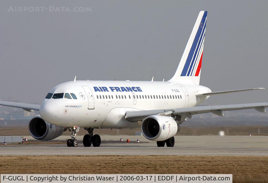 F-GUGL, 2006 Airbus A318-111 C/N 2686, Air France