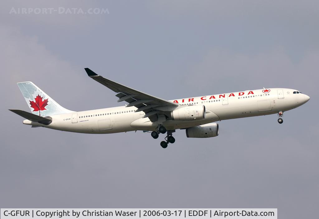 C-GFUR, 2000 Airbus A330-343 C/N 344, Air Canada