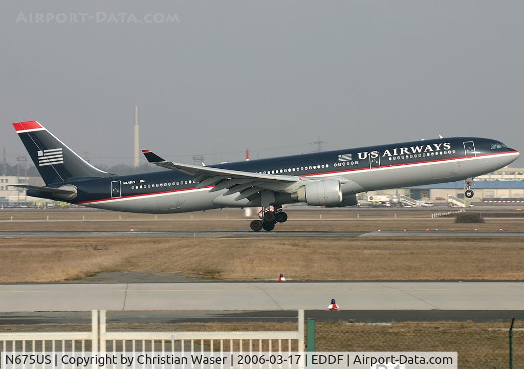 N675US, 2000 Airbus A330-323 C/N 0370, US Airways