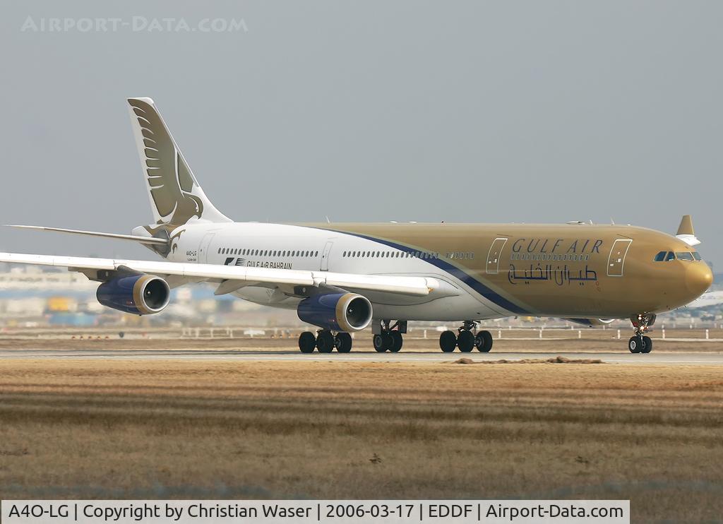 A4O-LG, 1998 Airbus A340-313 C/N 212, Gulf Air