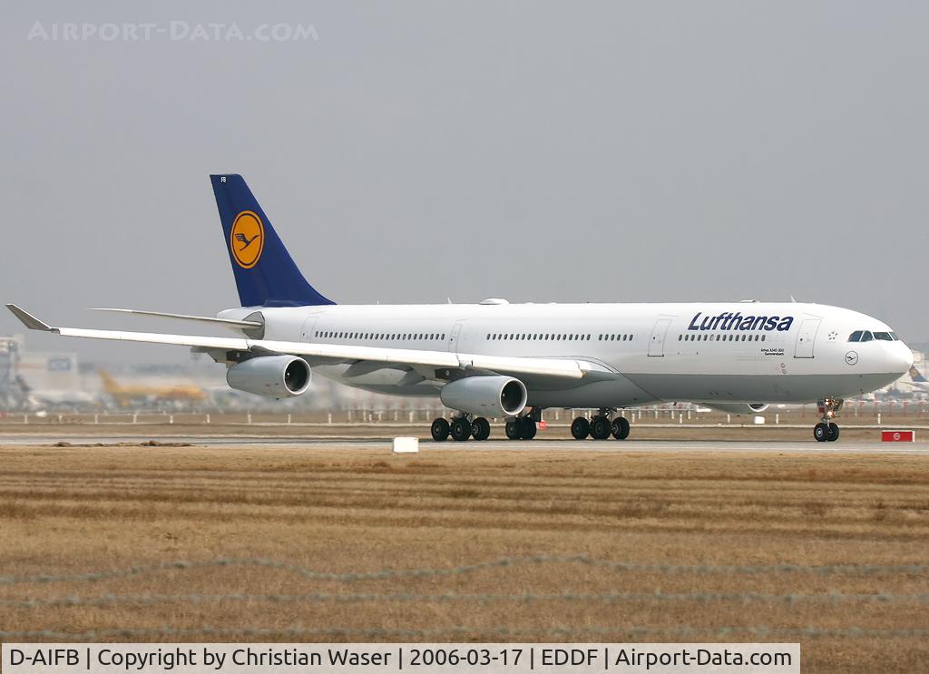 D-AIFB, 2000 Airbus A340-313X C/N 355, Lufthansa