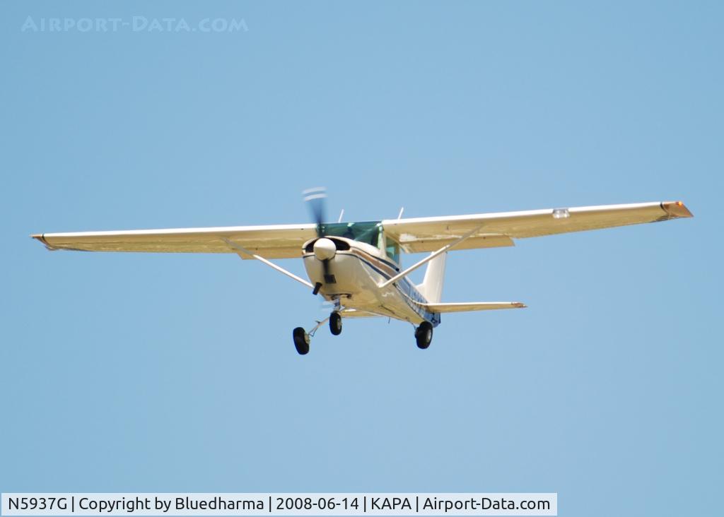 N5937G, 1969 Cessna 150K C/N 15071437, On final to 17L.