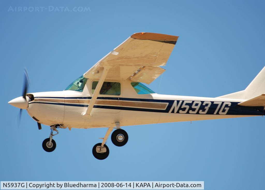 N5937G, 1969 Cessna 150K C/N 15071437, On final to 17L.