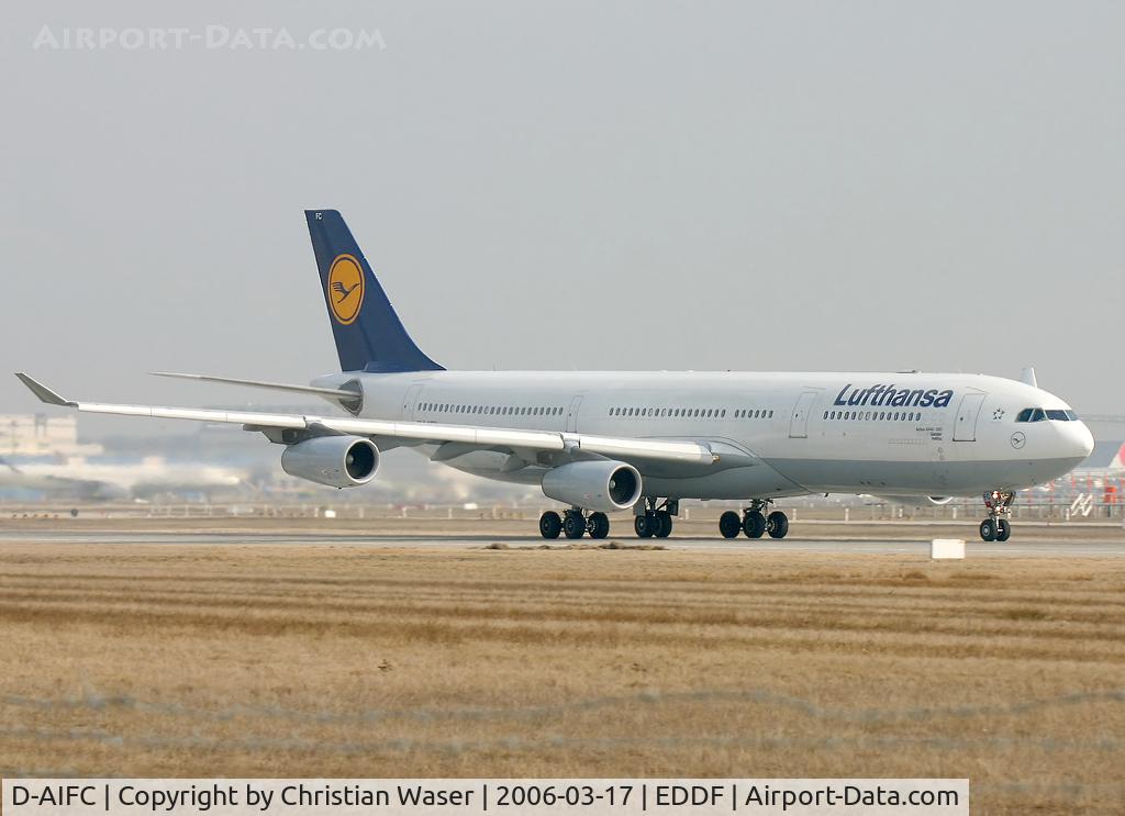 D-AIFC, 2000 Airbus A340-313X C/N 379, Lufthansa