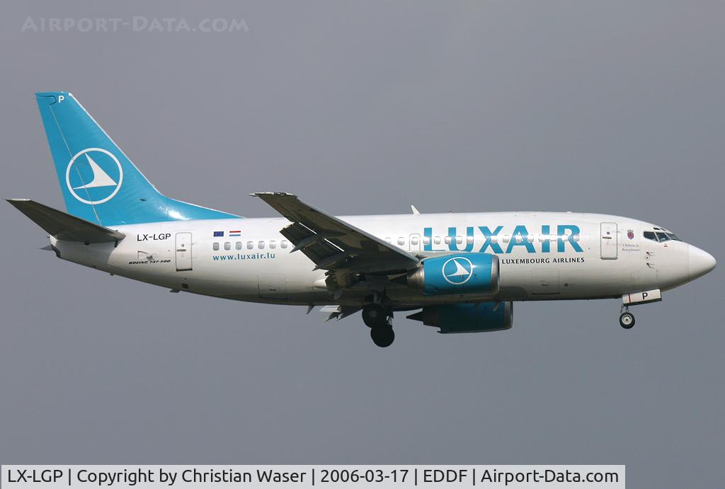 LX-LGP, 1993 Boeing 737-5C9 C/N 26439, Luxair B737-500