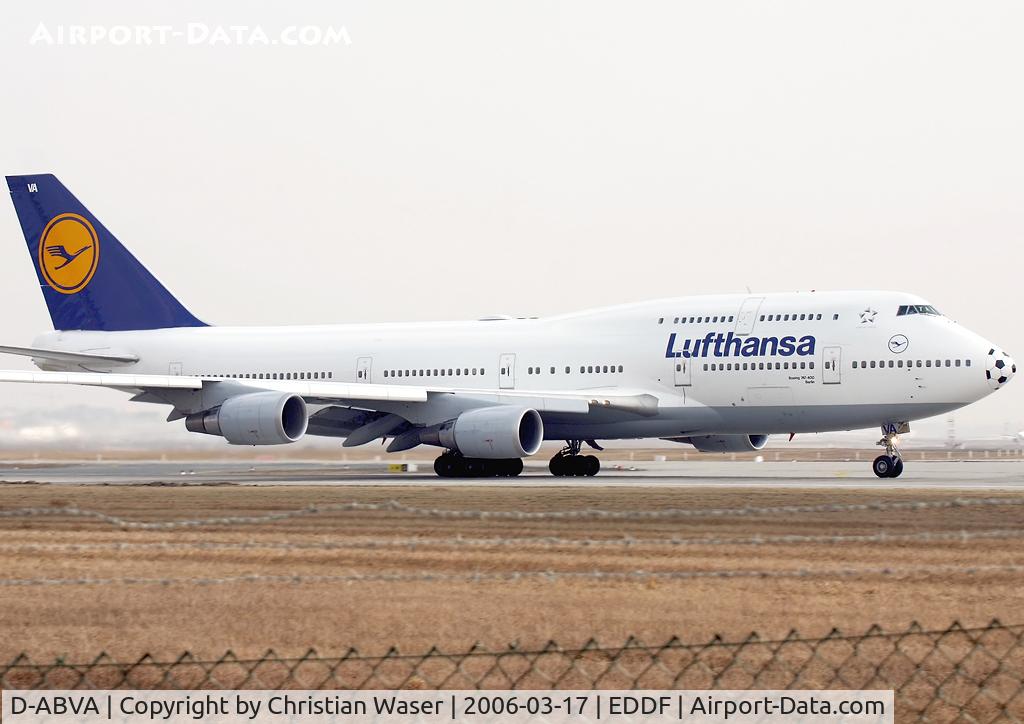D-ABVA, 1989 Boeing 747-430 C/N 23816, Lufthansa