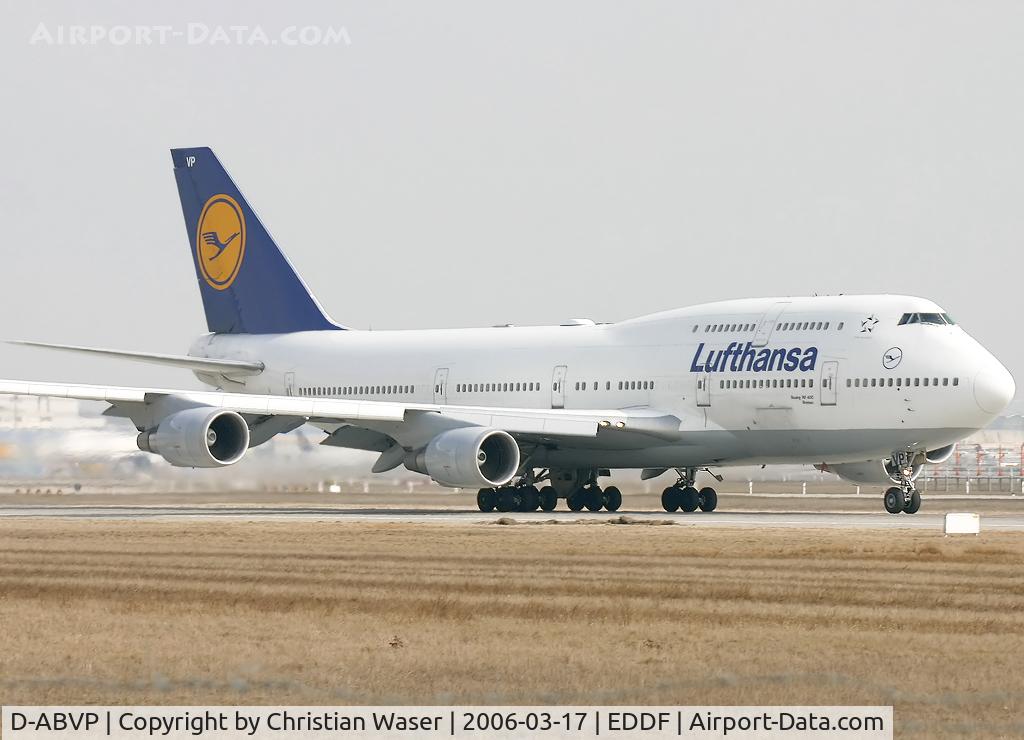 D-ABVP, 1997 Boeing 747-430 C/N 28284, Lufthansa
