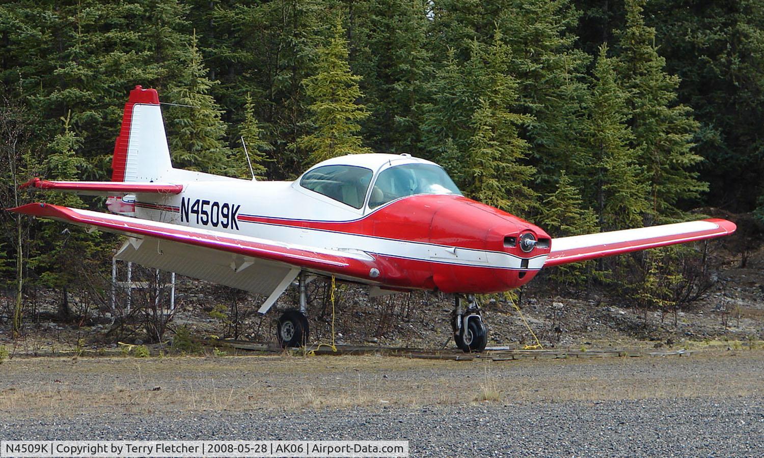 N4509K, 1948 Ryan Navion C/N NAV-4-1509, 1948 Ryan Navion  at Denali AK