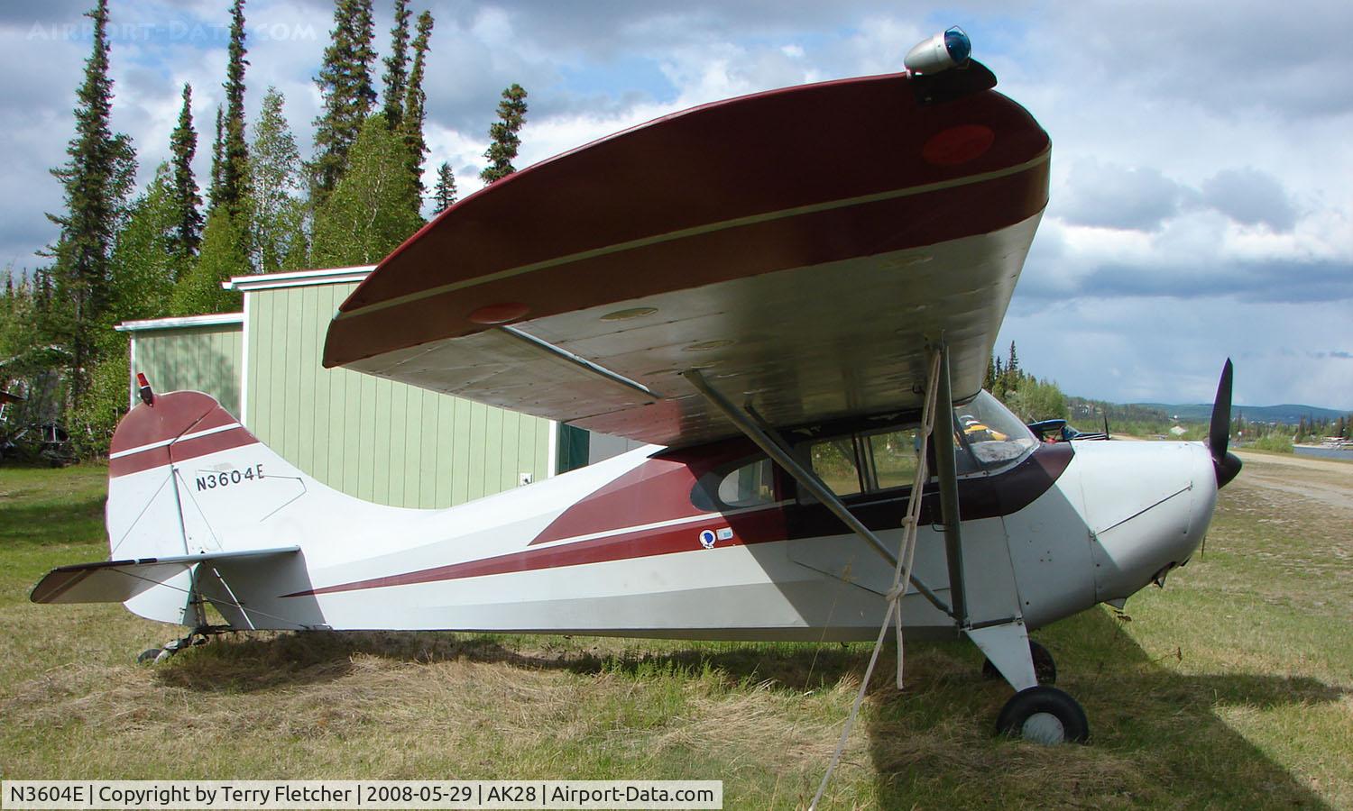 N3604E, 1947 Aeronca 11AC Chief C/N 11AC-1820, 1947 Aeronca 11AC at Chena Marina , Fairbanks