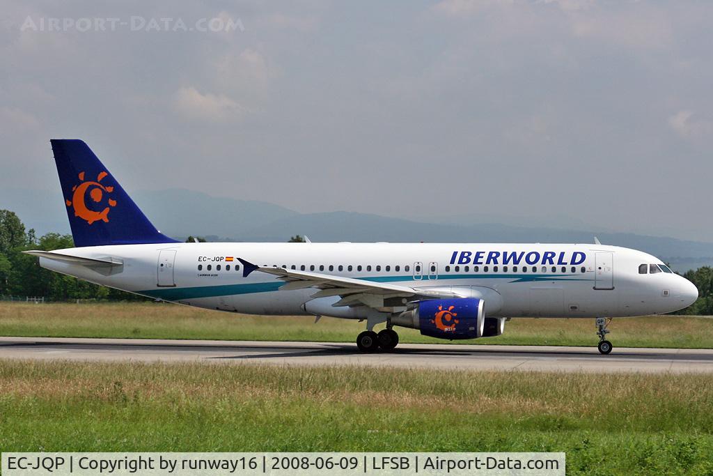 EC-JQP, 2006 Airbus A320-214 C/N 2745, Subcharter for TCW EURO 08 departing to BRU