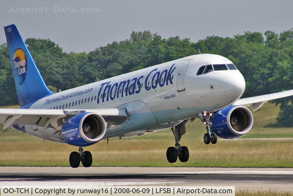 OO-TCH, 2003 Airbus A320-214 C/N 1929, Arriving from Amsterdam EURO 08